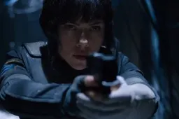 Scarlett Johanson speelt badass cyborg in Ghost in the Shell