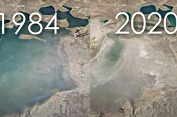 Na Google Earth komen ze nu met Google Timelapse