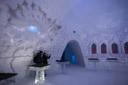 Het Game of Thrones ijshotel in Finland is weer open