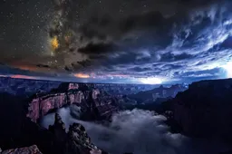 Timelapse van Grand Canyon is betoverende earth porn