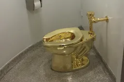 Guggenheim biedt Trump een gouden toiletpot in plaats van van Gogh schilderij