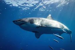 Met witte haaien zwemmen? Misschien kan het straks in de Noordzee