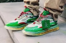 Heineken komt met exclusieve sneaker met bier in de zool