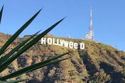 Grappenmaker neemt Hollywood sign onder handen