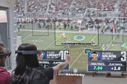 Sport kijken zal nooit meer hetzelfde zijn dankzij de Hololens van Microsoft