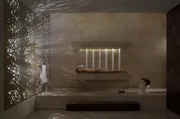Deze horizontale douche is een absolute must-have voor iedere badkamer