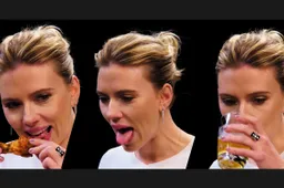 Scarlett Johansson heeft een biertje nodig voor de hitte