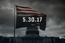 Netflix geeft beelden van het nieuwe seizoen House of Cards vrij