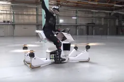 Russische startup komt met eerste commerciële hoverbike