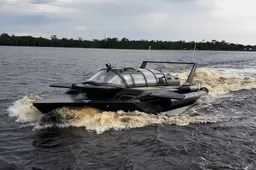 De Hyper-Sub is een kruising tussen een duikboot en een speedboot