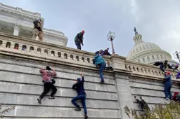 Social media slijpt hooivork na bizarre bestorming Capitol in Washington