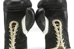 De bokshandschoenen van Rocky staan nu te koop