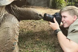 De 14-jarige zoon van Steve Irwin maakt de vetste foto's van wilde dieren