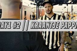 JayJay Boske hangt in de gewichten met Kraantje Pappie