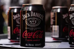 Jack Daniel's en Coca-Cola brengen liefdesbaby op de markt voor de Jack & Coke fanaten