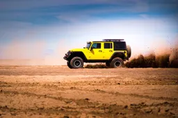 Jeep Wrangler Rubicon laat zien waar die voor gemaakt is