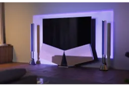 Bang & Olufsen onthult kneiterdikke tv met grootste OLED-scherm ooit