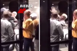 Justin Bieber gaat op de vuist en krijgt rake klappen
