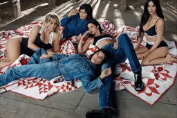 Alle Kardashianzusjes bij elkaar in hete fotoshoot voor Calvin Klein