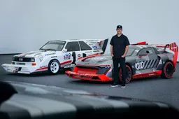 Ken Block maakt een debuut met zijn zieke Audi S1 e-tron Quattro