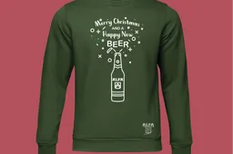 Met de kersttruien van Alfa Bier vier jij de kerst geheel in stijl