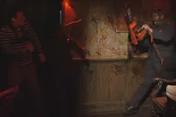 Kevin Hart en Jimmy Fallon hebben knikkende knietjes in het spookhuis