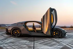 Godsgruwelijke Koenigsegg Gemera te bewonderen op Salon Prive
