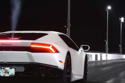 Met nitro volgepompte Lamborghini Huracán is razendsnel