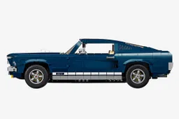 Deze Ford Mustang van LEGO is echt speelgoed voor mannen