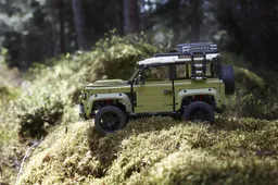 De meest geavanceerde Land Rover Defender, van Lego