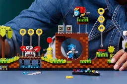 LEGO knalt gloednieuwe klassieke Sonic-set op de markt