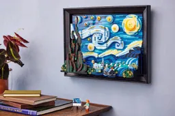 Lego komt met unieke set LEGO van Vincent van Gogh’s De Sterrennacht