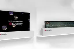 LG showt oprolbare OLED-tv van 65 inch