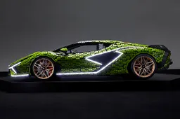 Deze brute Lego Lamborghini is de verwezenlijking van elke jongensdroom