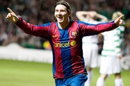 FC Barcelona dropt unieke beelden van een piepjonge Messi