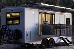 Kamperen aan het Comomeer was nog nooit zo luxe met de nieuwe trailer van Living Vehicle