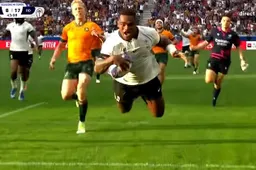 Josua, de 'human bulldozer' staat voor de keuze van zijn leven tijdens het WK rugby in Frankrijk