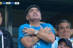 De tumultueuze WK-avond van Diego Maradona