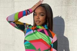 Marsai Martin shined op de rode loper van Black Panter