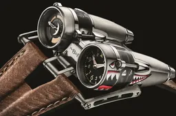 De 'Kittyhawk' is een bizar horloge dat lijkt op een woest WWII vliegtuig