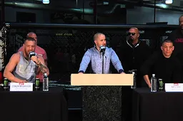 Trash talk van de bovenste plank bij de eerste persconferentie van McGregor en Diaz