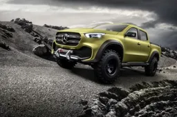Mercedes komt met een pick-up truck in de vorm van de X-klasse