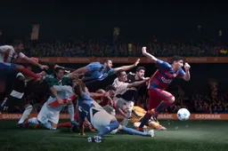Laat je inspireren door de onstopbare Messi in deze gelikte reclamespot
