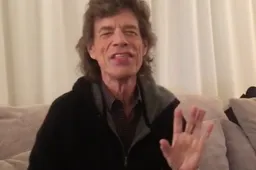 Eindbaas Mick Jagger zingt Heb Je Even Voor Mij van Frans Bauer