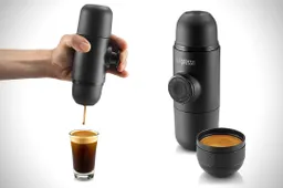 Portable espressomachine van Wacacao is een musthave voor koffiefreaks
