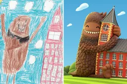 Deze kunstenaars brengen kindertekeningen tot leven