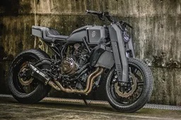 De Yamaha MT-07 Onyx Blade is een duivels lekkere motor