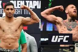 Bokser Amir Khan wilt een UFC matpartij met Conor McGregor