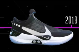 Nike komt met sneaker waarmee je de veters strikt via je smartphone