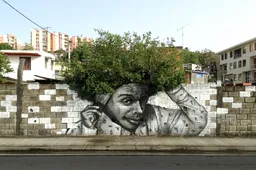 Geniale verbindingen tussen straatkunst en natuur